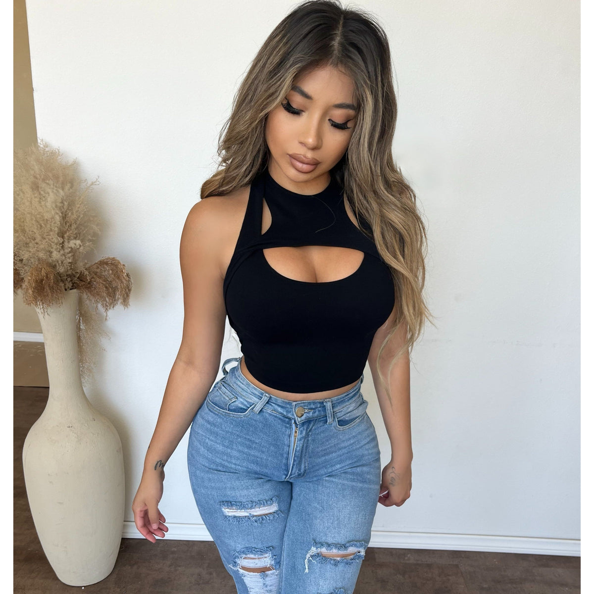 Shelly Tops (Black)