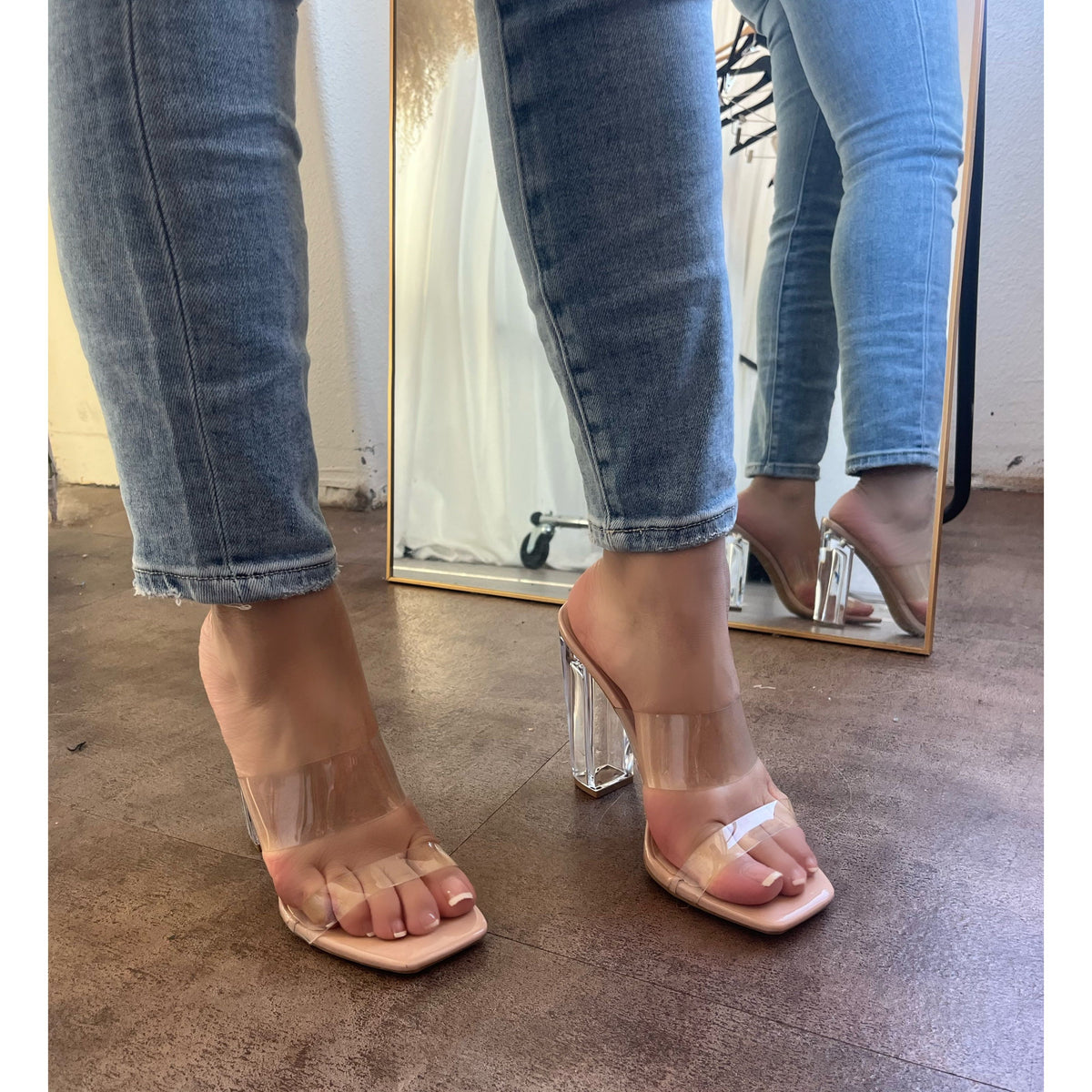 Nancy Nude Heels