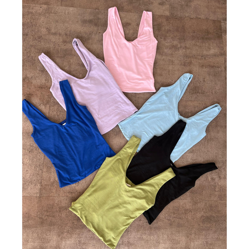 Klarissa V Neck Top (Pink)