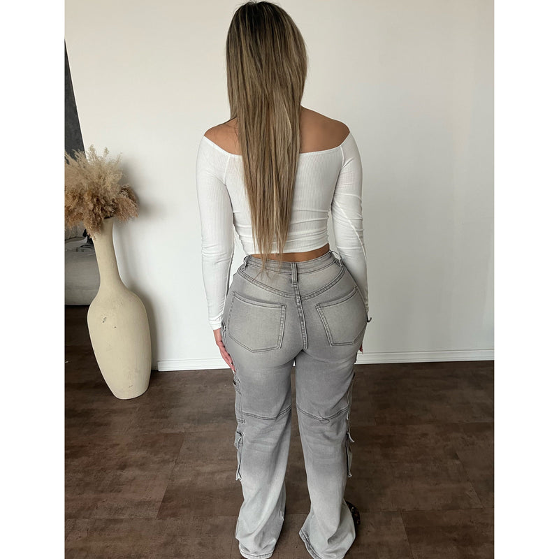 Stanly Stretch Jeans (light grey)
