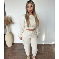 Emma Fleece Sweatshirt (Pearled Ivory)