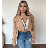 Bianca Coat Jacket (Cold Beige)