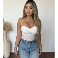Ashley Knit Top (Ivory)