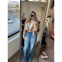 Bianca Coat Jacket (Cold Beige)