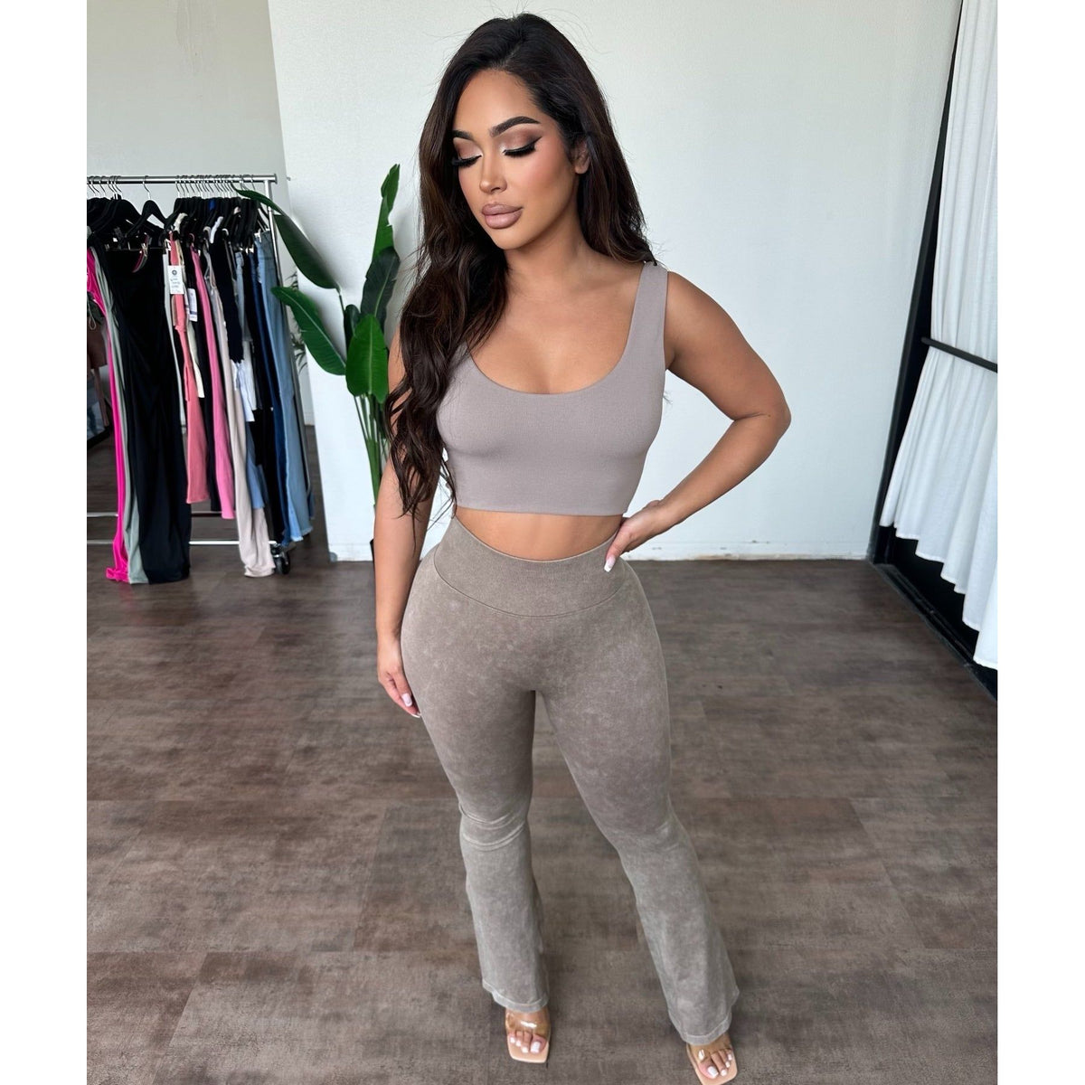 Ashley Leggings (Tan)