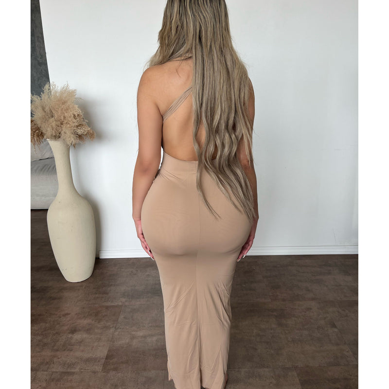 Alica Maxi Dress (Skin)