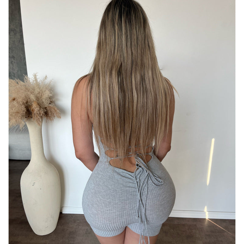 Cynthia Romper (Heather Grey)