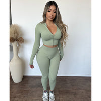 Bridget Seamless leggings (Desert Sage)