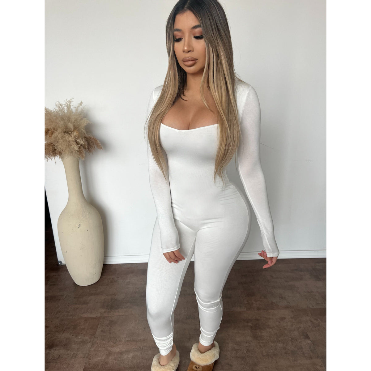 Daphne Jumpsuit (Off White)